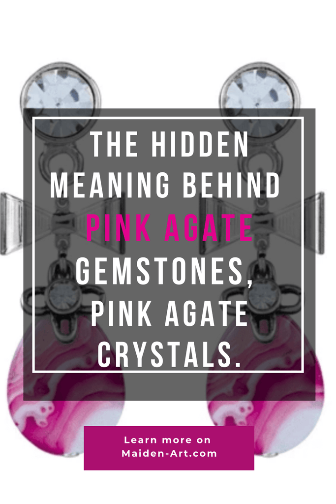 The Hidden Meaning Behind Pink Agate GemStones, Pink Agate Crystals.