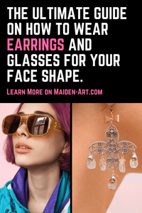 The Ultimate Guide on How to Wear Earrings and Glasses for Face Shape.