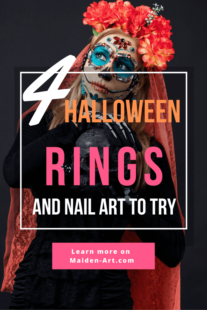 4 Halloween rings and nail art ideas to try