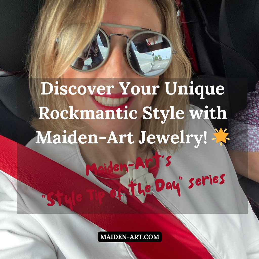 Discover Your Unique Rockmantic Style with Maiden-Art Jewelry! 🌟
