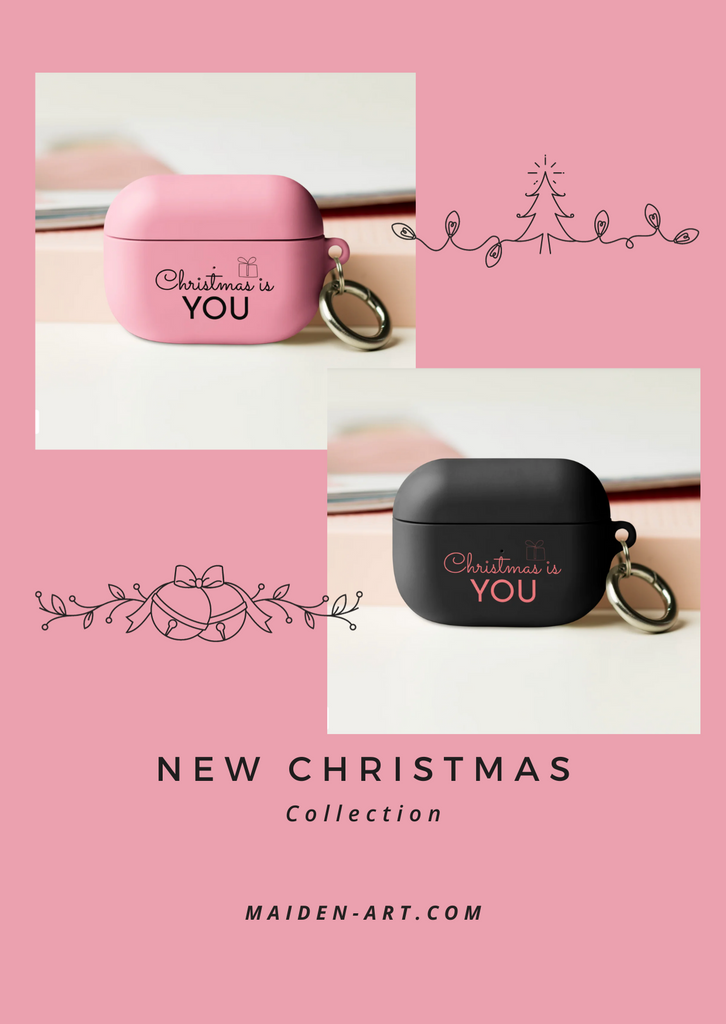 Dive into Festive Vibes with "Christmas is You" AirPods Case! 🎄🎁