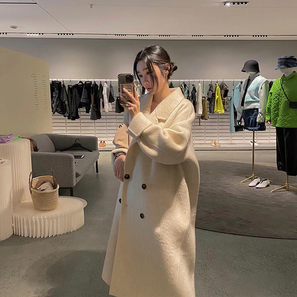 Small High-grade Woolen Coat For Women Maiden-Art