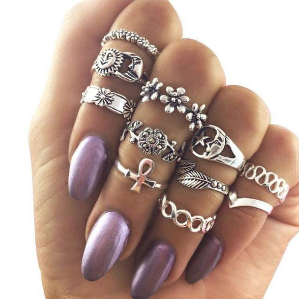 Our Favorite set of rings - Vintage Knuckle Rings! Maiden-Art