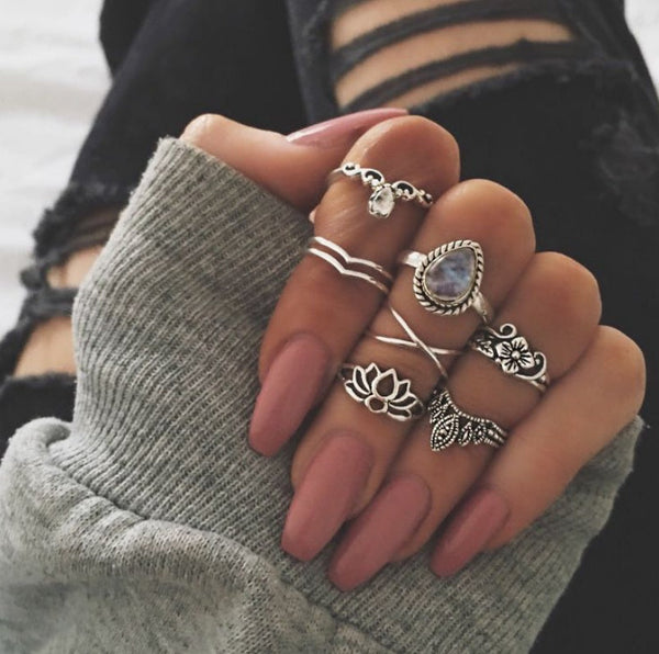 Our Favorite set of rings - Vintage Knuckle Rings! Maiden-Art