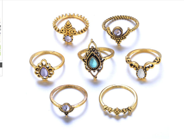 Our Favorite set of rings - Vintage Knuckle Rings! Maiden-Art