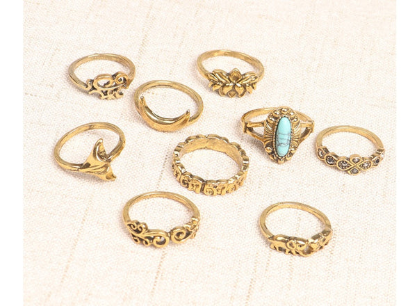 Our Favorite set of rings - Vintage Knuckle Rings! Maiden-Art