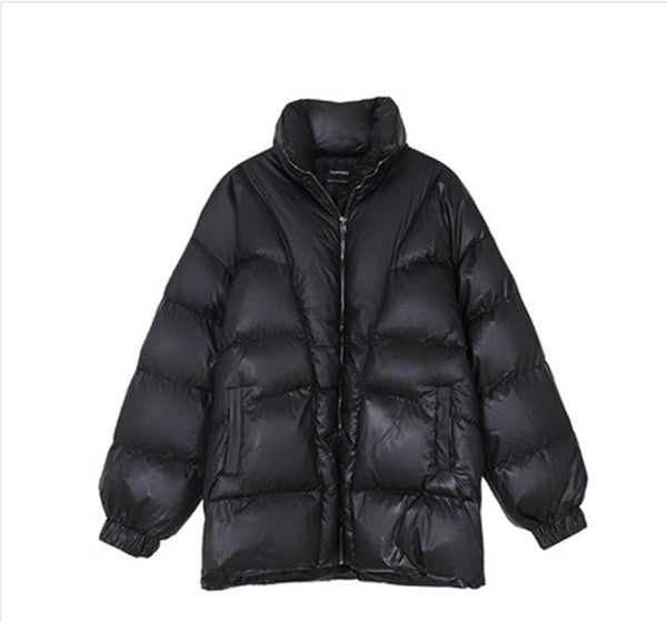Winter Oversized Coat Women Puffer Jacket Thicker Maiden-Art