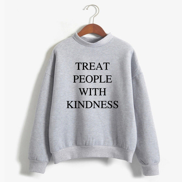 Round Neck Sweater European and American Alphabet Sweater Maiden-Art