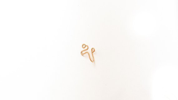 Piercing Trend No Hole False Lip Ring Lip Nail Lip Clip False Nose Maiden-Art