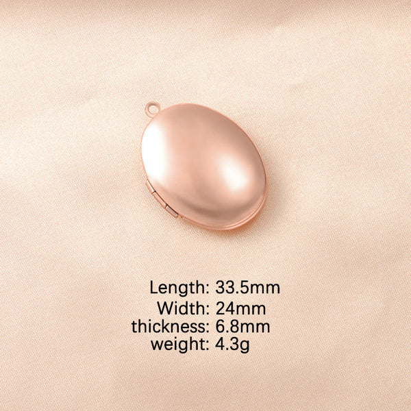 Mirror Necklace DIY Photo Frame Necklace Maiden-Art