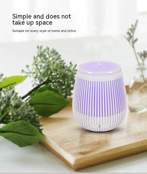 Creative USB Aromatherapy Humidifier Colorful Fragrance Lamp Ultrasonic Aroma Diffuser Maiden-Art