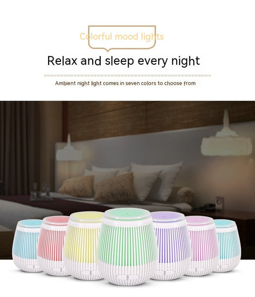 Creative USB Aromatherapy Humidifier Colorful Fragrance Lamp Ultrasonic Aroma Diffuser Maiden-Art