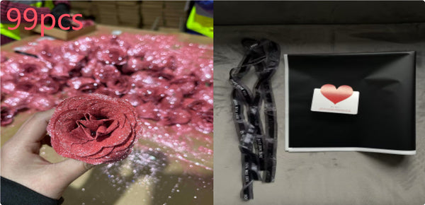 Personalized Valentine's Day Bridal Bouquet Preserved Fresh Flower Maiden-Art