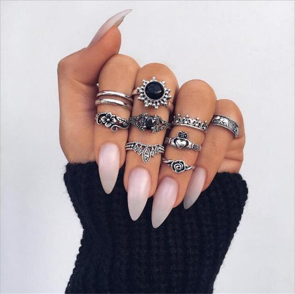 Our Favorite set of rings - Vintage Knuckle Rings! Maiden-Art
