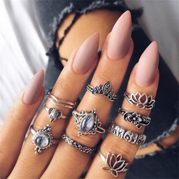 Our Favorite set of rings - Vintage Knuckle Rings! Maiden-Art