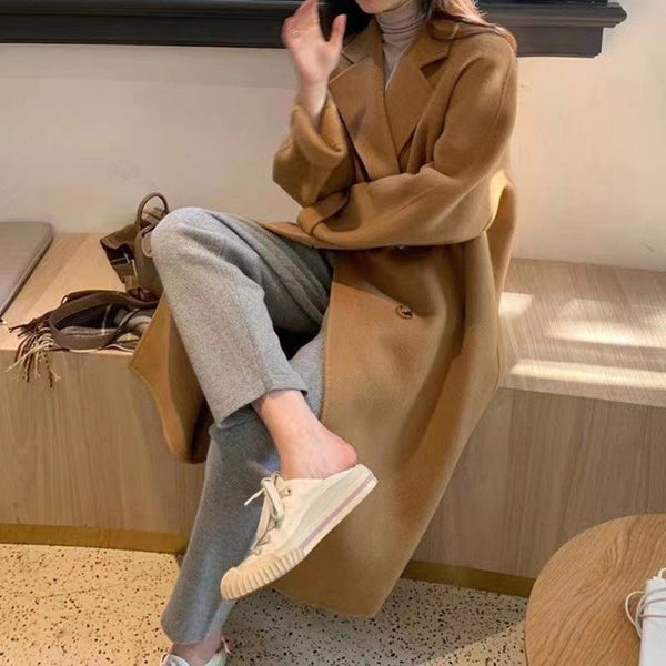 Small High-grade Woolen Coat For Women Maiden-Art