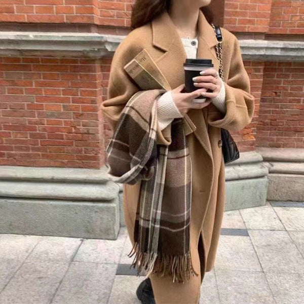Small High-grade Woolen Coat For Women Maiden-Art