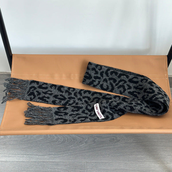 Korean Style High-grade Wool Knitted Small Scarf Maiden-Art