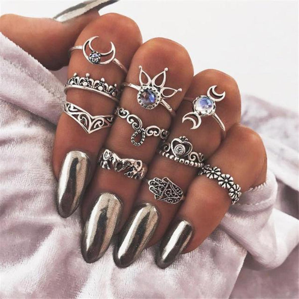 Our Favorite set of rings - Vintage Knuckle Rings! Maiden-Art