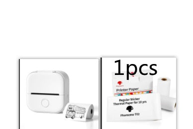 Portable Mini Thermal Label Printer Home Photo Printer Student Wrong Question Printer Bluetooth-compatible Mini Label Printer Price Tag Maiden-Art