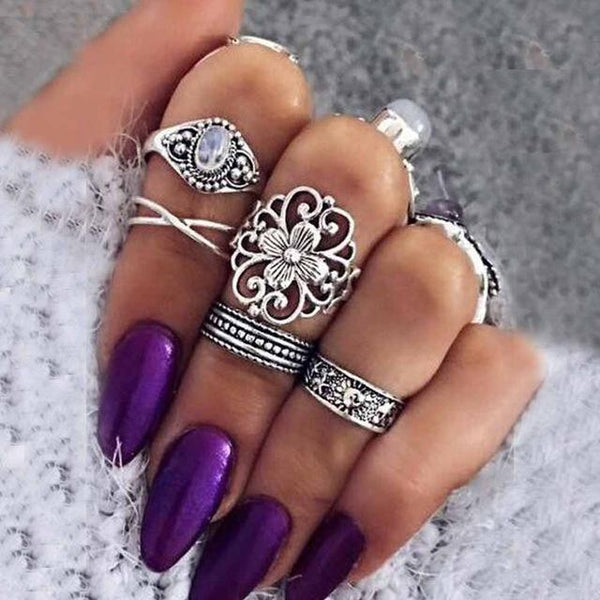 Our Favorite set of rings - Vintage Knuckle Rings! Maiden-Art