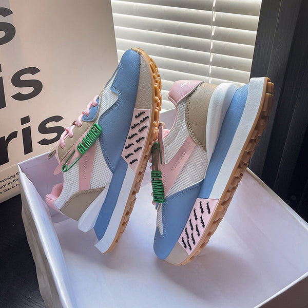 Daddy Breathable Summer Genuine Leather Thick Bottom Women's Clothing Argan Sneaker Maiden-Art