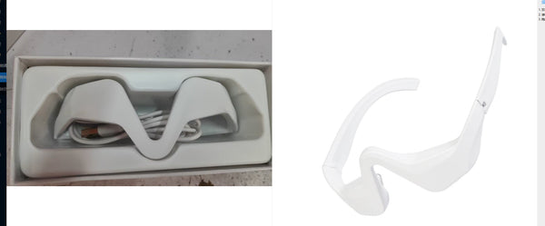 Eye Massager Relieves Eye Fatigue Eyes Massage Glasses Eye Fatigue Relief Massager Under-Eye Glasses Massager Anybestbuy Store