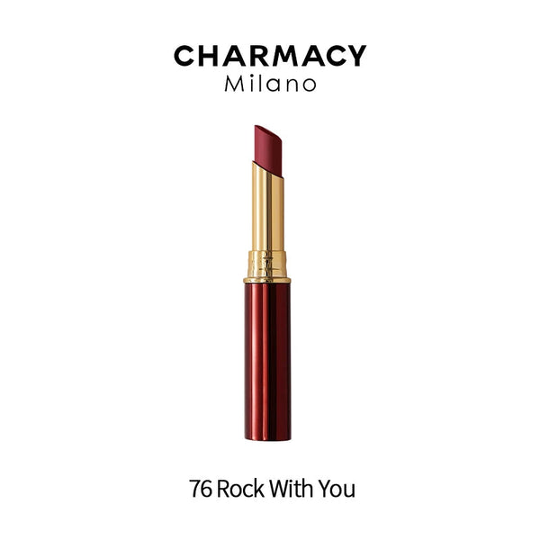 CHARMACY 16 Colors Waterproof Velvet Lipstick Easy To Wear Longstay Lip Stick Long-Lasting Matte Lip Makeup Cosmetic Naroon Makeup Store