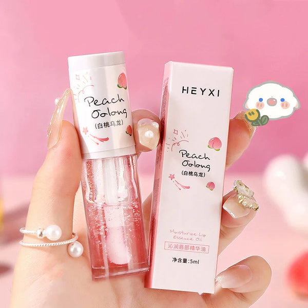 Make Up Korean Beauty Cosmetics Lip Ink Gloss Labial Lips Moisturizer Jelly Lipstick Bright Oil Moisturizing Balm Big Lip Brush MEIGR Cosmetic Store