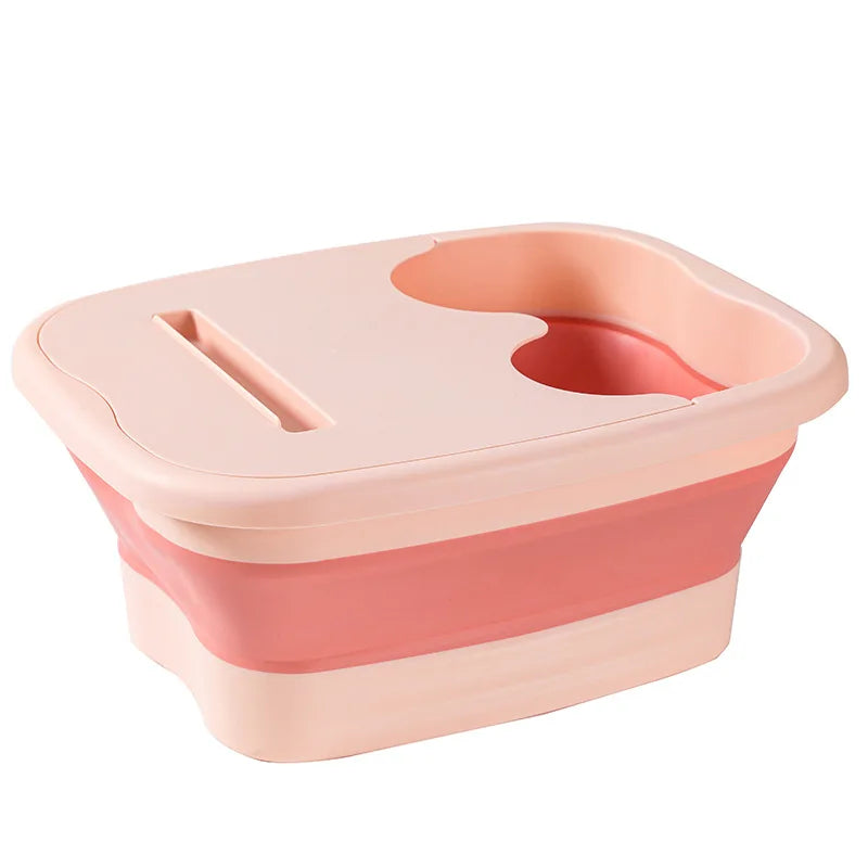 Foldable Footbath Massage Bucket Soaking Bucket Folding Basin Spa Foot Bath Bucket Household Sauna Bathtub Pedicure Bath Bathtub LoveLife Home Living Store