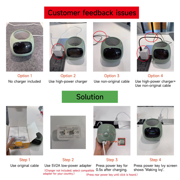 Tuya Ivy Smart Planter,Endless Fun Over 49 Rich Expressions,7 smart sensors,AI Chips Make Raising Plants Easy and Fun Work With Smart Life Store