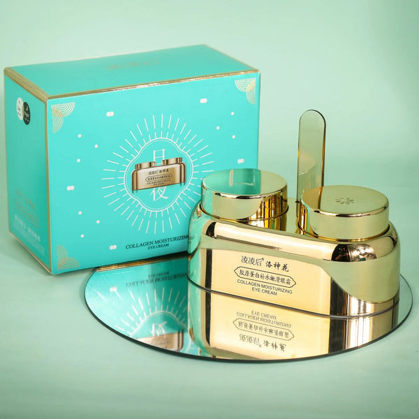 40g Day Eye Cream Night Eye Cream Double Skin Care Reduce Dark Circles Tightens Eye Contour Anti Wrinkle Eye Puffiness Eye Care Beautiful Legend Store