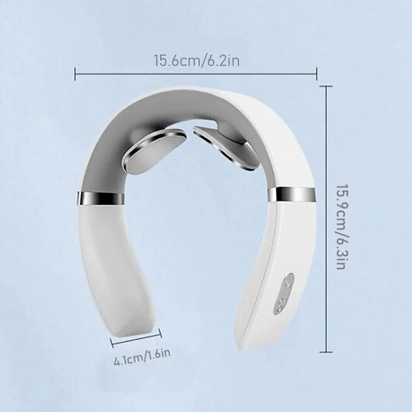 Cervical Massager Protable Mini Neck Shoulder Massager Deep Massage Neck Warm Pressing Neck Pressing Care YOSYO Official Store