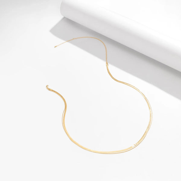 Ingemark Sexy Flat Snake Chain Waist Belly Belt for Women Summer Beach Bikinis Simple Body Chain Festival Jewelry Accessories Ingemark Official Store