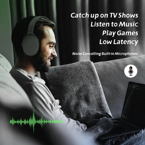 #P2961 Wireless Bluetooth 5.3 Headphones Over Ear Hifi Stereo Headset True Sports With Earphones TF/AUX Music Player with HD Mic NEWMSNR Store