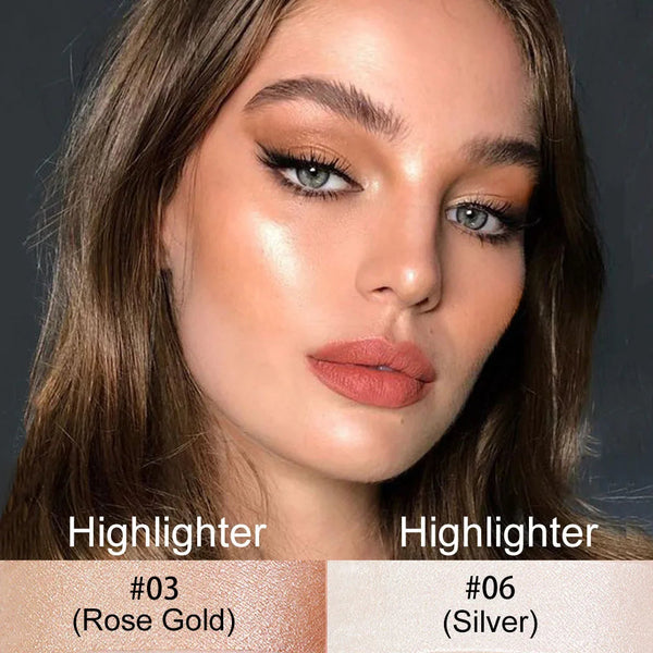 Highlighting&Bronzer Stick Face Brightening Blusher Rouge Concealer Pen Long Lasting Corrector Nose Shadow Contouring Cosmetics MEIGR Cosmetic Store