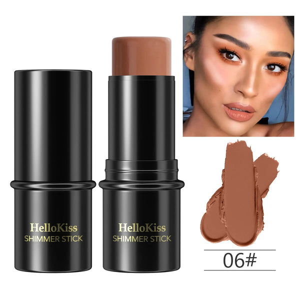 Highlighting&Bronzer Stick Face Brightening Blusher Rouge Concealer Pen Long Lasting Corrector Nose Shadow Contouring Cosmetics MEIGR Cosmetic Store