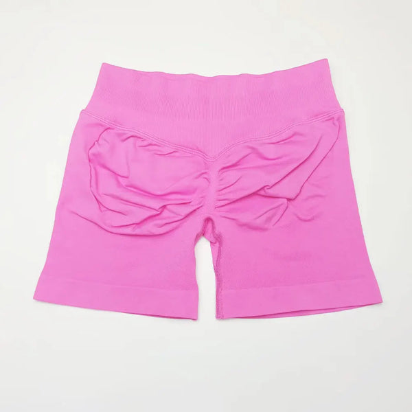 NCLAGEN Seamless Shorts 4.5" Gym Shorts Woman Scrunch Butt Fitness Sports Short Workout Seamless Leggings Running Yoga bottoms NCLAGEN Gym Wear Store