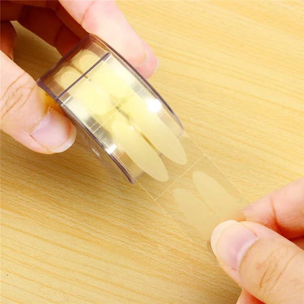 600 Pcs Eye Lift Strips Double Eyelid Tape Clear Gray Eyelid Stripe Big Eyes Invisible Double Fold Eyelid Sticker Makeup Tools JEARLYU NAIL Store