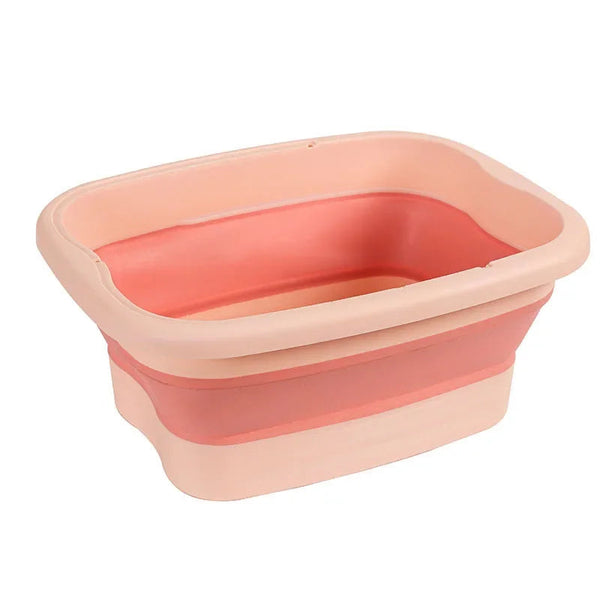 Foldable Footbath Massage Bucket Soaking Bucket Folding Basin Spa Foot Bath Bucket Household Sauna Bathtub Pedicure Bath Bathtub LoveLife Home Living Store