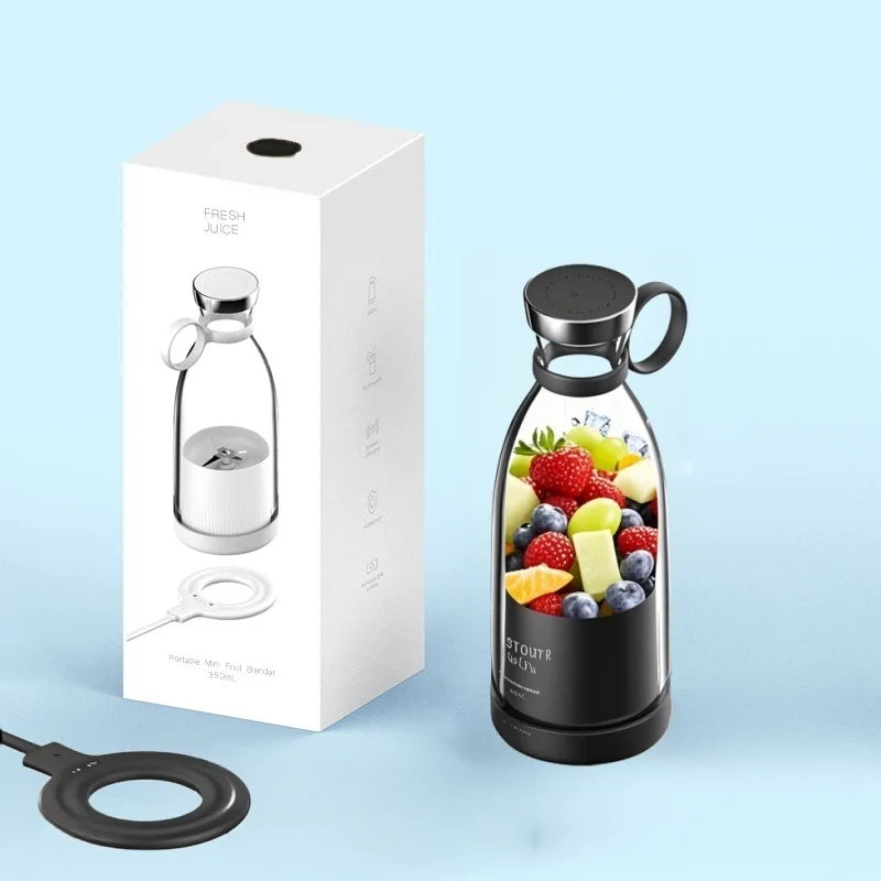 Mini Portable Blender Electric Juicer Fruit Mixers Fruit Extractors Smoothies Mixer Multifunctional Juice Maker Machine Blender CREAROMA Choice Store