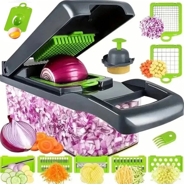 14/16 in 1 Multifunctional Vegetable Chopper Grate Food Handle Food Chopper Vegetable Slicer Dicer Cut Kitchen Items cocina Shop1103674779 Store