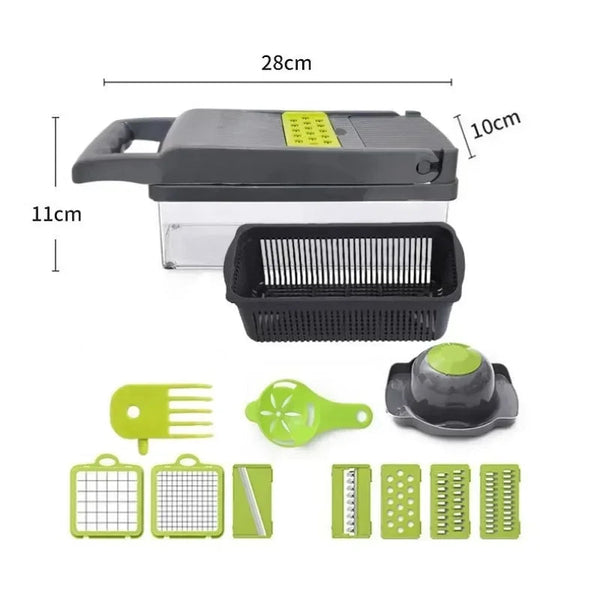 14/16 in 1 Multifunctional Vegetable Chopper Grate Food Handle Food Chopper Vegetable Slicer Dicer Cut Kitchen Items cocina Shop1103674779 Store