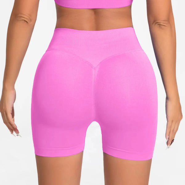 NCLAGEN Seamless Shorts 4.5" Gym Shorts Woman Scrunch Butt Fitness Sports Short Workout Seamless Leggings Running Yoga bottoms NCLAGEN Gym Wear Store