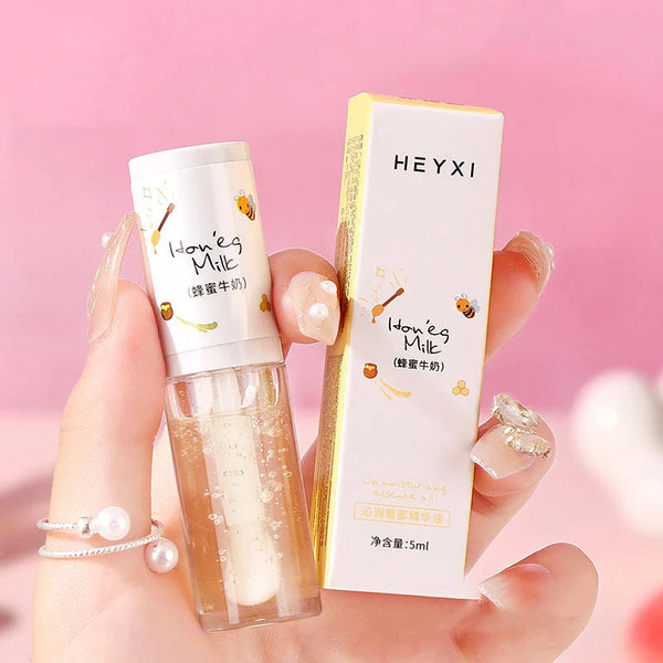 Make Up Korean Beauty Cosmetics Lip Ink Gloss Labial Lips Moisturizer Jelly Lipstick Bright Oil Moisturizing Balm Big Lip Brush MEIGR Cosmetic Store