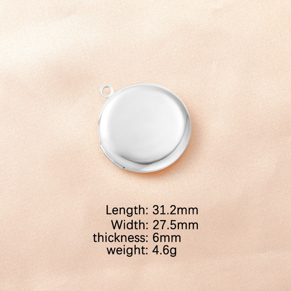 Mirror Necklace DIY Photo Frame Necklace Maiden-Art