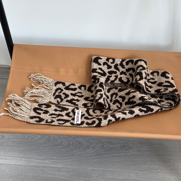 Korean Style High-grade Wool Knitted Small Scarf Maiden-Art