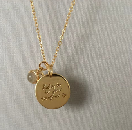 Personalized Projection Photo Necklace With Bar Necklaces Engraving Name Maiden-Art