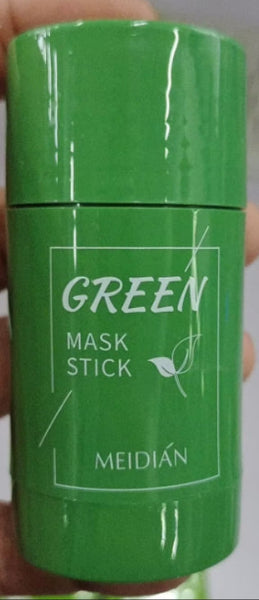 Cleansing Green Tea Mask Clay Stick Oil Control Anti-Acne Whitening Seaweed Mask Skin Care Anybestbuy Store