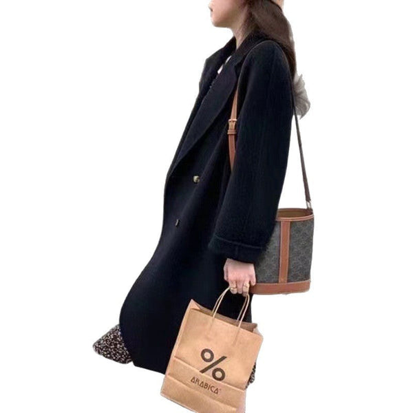 Small High-grade Woolen Coat For Women Maiden-Art